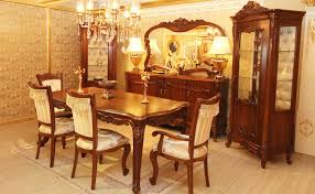 Ceviz Rengi Klasik Yemek Odasi Yemek Odasi Yemek Odasi Mobilya