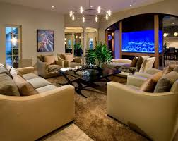 This wall fishbowl is a perfect choice due to its compact size. 22 Contemporary Living Room Designs With Fish Tanks Home Design Lover
