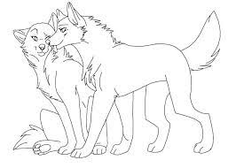 Three wolf pups lineart by firewolf anime sketches drawing b. Wolf Couple Cute Wolf Drawings Wolf Sketch Cute Animal Drawings