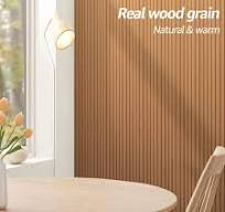 Art3dwallpanels 0.3 in. x 4 ft. x 0.5 ft. Oak Square Edge WPC Water  Resistant Decorative Wall Paneling, Slat Wall Paneling (16-Pack) A30hd156