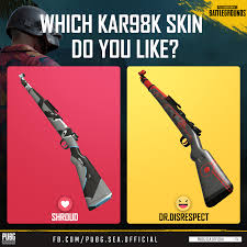 I hope you enjoy the video, and if you liked it or found get the files right here: Which Kar98k Skin Do You Like Pubg Playerunknown S Battlegrounds Facebook