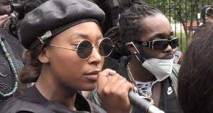 'black panther of oxford' activist sasha johnson, 27, is fighting for her life after being shot in the head in 3am attack near london house party after numerous death threats but. Black Lives Matter Activist Sasha Johnson Shot In The Head In London