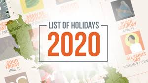Philippine Holidays News And Updates Rappler