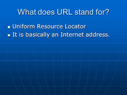 To look closely, you can break urls down into multiple parts. Internet 101 Answers Bta What Is The Internet The Internet Is Made Up Of Millions Of Computers Linked Together Around The World In Such A Way That Ppt Download