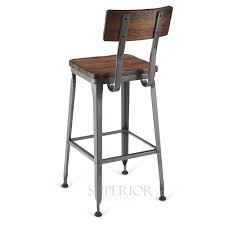 Check spelling or type a new query. Industrial Wood Back Steel Restaurant Bar Stool With Solid Ash Wood Seat Bar Stools With Backs Bar Stools Restaurant Bar Stools