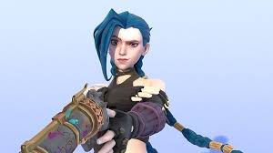 3D model Jinx Arcane Nude VR / AR / low-poly | CGTrader