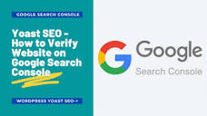 📌Yoast SEO Tutorial - Verify Google Verification Code from Google ...