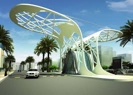 Check Out This Behance Project Rtv Samples Urban Landscape The Gate Https Www Beha Entrance Gates Design House Gate Design Architecture Building Design