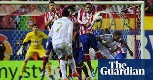 Sergio ramos (real madrid) converts the penalty with a right footed shot to the bottom left corner. Cristiano Ronaldo Hat Trick Gives Real Madrid Victory At Atletico La Liga The Guardian