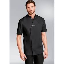 Accueil vêtements cuisine>homme>veste de cuisine homme. Veste De Cuisine Stretch A Manches Courtes Bragard