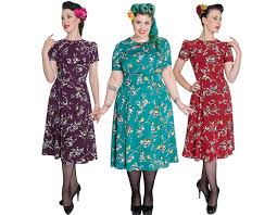 1940s Style Dresses Fashion Clothing Vintage Style Dresses Vintage Fashion Fashion