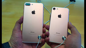 Iphone 7 Iphone 7 Plus Rose Gold Gold And Silver Youtube