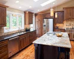 Modern Kitchen Cabinets Best Ideas For 2017 Home Art Tile Dark Wood Kitchen Cabinets Kitchen Tiles Design Cherry Cabinets Kitchen