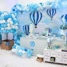 Precisa De Legenda Festavoealto Festabalao Nossomundocorderosa Festamenino Decoraca Baby Shower Girl Diy Baby Shower Decorations Baby Shower Balloons