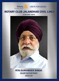 Election of Rtn. Anil Singhal as DGND 26-27 in Rotary Club