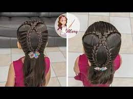 Peinados Faciles Para Nina Paso A Paso Tutorial Trenzas De Moda Youtube Little Girl Hairstyles Girl Hairstyles Dance Hairstyles