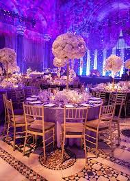 White And Gold Wedding Reception Decor Beautiful Purple Gold And Tall Gold Wedding Reception Wedding Reception Decorations Gold Wedding Decorations Receptions