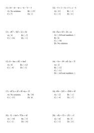 Founded by a former teacher, we develop instructional software for math teachers to. Solved Algebra 2 2020 Kuta Software Llc A Solving 1 Vari Chegg Com