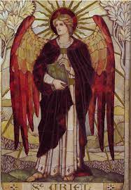 Mosaic Of Archangel Uriel Archangel Uriel Archangels Seven Archangels