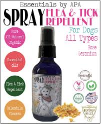 Organic Flea Tick Calming Spray For Dogs