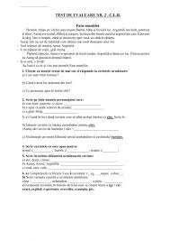 Se scriu, de regulă, cu iniţială majusculă: Evaluare Unitatea 2 Worksheet
