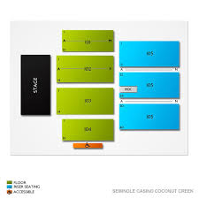 Seminole Casino Coconut Creek 2019 Seating Chart