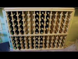homemade wine rack part 1 design and