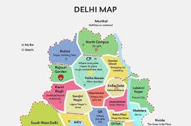 Click on the region name to get the list of its districts, cities and towns. A Lot Of Delhiites Are Sharing This Hilariously Honest Map Of Their City