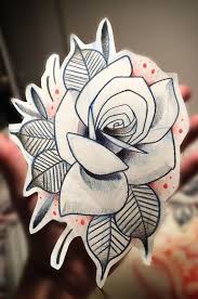 Pin By Geberson Delgar On Referencias Neotradicional Traditional Rose Tattoos Rose Drawing Tattoo Neo Traditional Roses