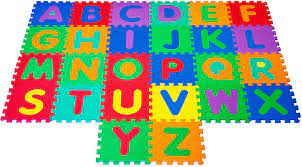 36pcs baby eva alphabet puzzle matte arabisch alphanumerische spielzeug frühe pädagogische buchstaben puzzles spielen matten kleine nahen größe,kaufen sie . Amazon Com Interlocking Foam Tile Play Mat With Letters Nontoxic Children S Multicolor Puzzle Tiles For Playrooms Nurseries Classrooms And More By Hey Play 26 Toys Games