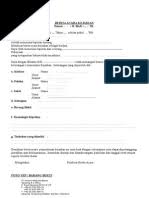 Saya telah menerima laporan dari seorang : Contoh Berita Acara Kejadian