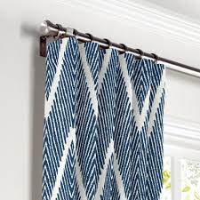 Convertible Drapery In 2020 Navy Curtains Living Room Chevron Curtains Custom Drapes