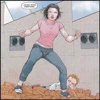 Ian quinlan on season one, episode two of jupiter's legacy. steve wilkie/netflix on episode five, hutch (ian quinlan) told sheldon that he hadn't seen his dad, george hutchence/skyfox (matt lanter), since he was 12. Chloe Sampson Hutchence Jupiter S Legacy Image Comics Database Fandom