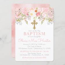 54+ great baptism invitation wordings ideas in christianity, baptism is mainly a ceremony or a christian rite in which a person becomes a permanent member of the christian church. Baptism Christening Invitations Zazzle