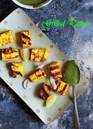 Grilled Paneer Recipe An Easy To Make Quick And Delicious Paneer Snack Or Starter That Grilled Paneer Best Vegetable Recipes Easy Meals