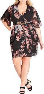 City Chic Delilah Belted Dress Flattering Plus Size Dresses Plus Size Tunic Dress Plus Size Dresses