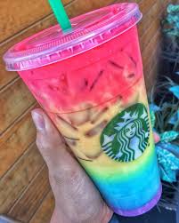 That way you can enjoy this drink at home. Starbucks Rainbow Drink Daily Food Feed Prank Mejores Bebidas De Starbucks Bebidas De Starbucks Recetas Secretas De Starbucks