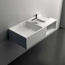 Maybe you would like to learn more about one of these? Meuble Salle De Bain Supsendu 80x40 Cm Matiere Composite Mineral