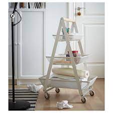Lcd digital display with range from 68 to 0 degrees fahrenheit. Risatorp White Trolley Ikea