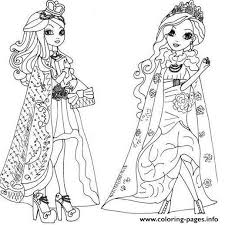 Free printable thronecoming ever after high coloring page for briar beauty. Ever After High 4 Coloring Pages Printable