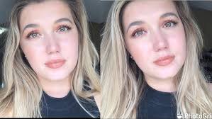 Easy Warm Eyeshadow & Nude Glossy Lip Makeup Tutorial