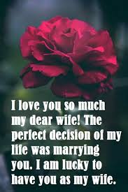 Romantic flowers for girlfriend or wife. Beautiful Red Flower With Messages For Lovely Wife Love My Wife Quotes Love Quotes For Wife Romantic Quotes For Wife