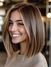 Angled haircuts for women over 40