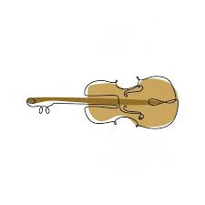 The funny fact is that you can translate this medieval latin word as 'heifer' in modern latin. One Continuous Line Drawing Violin Instrument Vector Illustration Minimalist Design Single Line Art Violin Clipart Sketch Violinist Png And Vector With Trans Continuous Line Drawing Line Drawing Violin