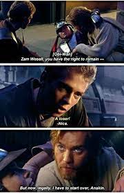 30 Dumb Af Star Wars Prequel Memes For Your Perusal Star Wars Quotes Star Wars Jokes Star Wars Humor