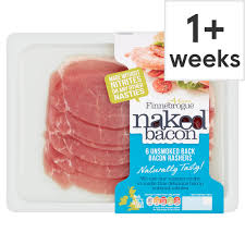 Maybe you would like to learn more about one of these? Finne Brogue 6 Unsmoked Naked Back Bacon 200g Tesco Groceries