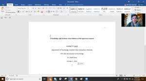 Using heading styles in word or google docs. How Do I Make An Apa Cover Sheet Title Page Snhu Library Frequently Asked Questions