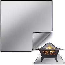 Maybe you would like to learn more about one of these? Buy Majita Square Fire Pit Mat For 18 40 Inch Round Rectangular Fire Pit Ember Mat For Fire Pits Outdoor Wood Burning Grill Mat For Grass Lawn Deck Patio Protection Outdoor Propane Gas
