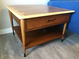 Lane Acclaim Square Side Table With Drawer Square Side Table Side Table With Drawer Mid Century Furniture
