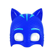 1 Adet Pijamaskeliler Kedi Cocuk Icin Isikli Maske Pj Masks